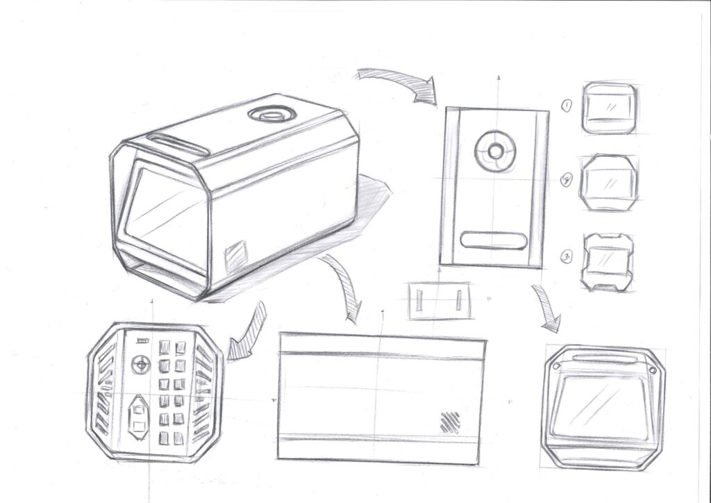 ultra-wide 7″ touchscreen