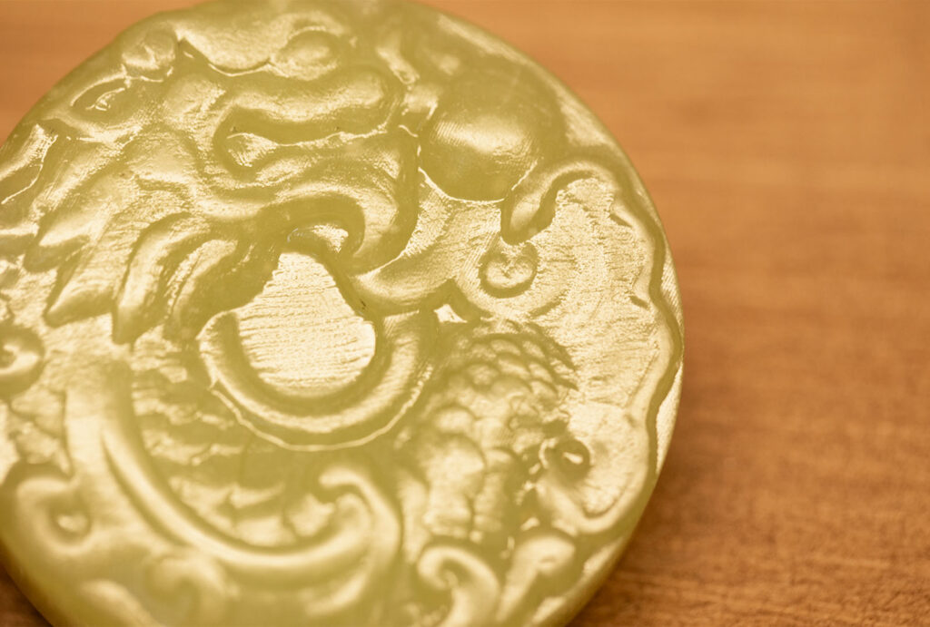 CNC jade carving