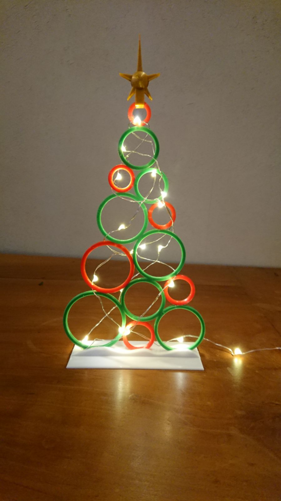 Image provided by Fab 3D Printed Christmas Ornament Christmas Light Tree