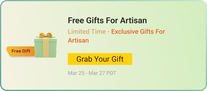 Event portal: Free gifts for Artisan